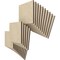 Ekena Millwork 7 3/4W x 7 3/4H x 3/8T Wood Hobby Boards, Birch, 25PK HBW08X08X375DBI - alternate 4